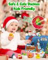 Advent Calendar 2024, Rubber Duck 24 Days of Countdown Christmas, Fun Duckie Bath Toys for Toddlers, Baby Shower Party Favors, Gifts Girls Advent Calendars 2024 Kids 1, 2, 3, 4, 5 Year Old, Xmas Ducks. 