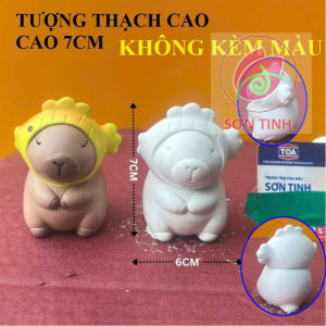 Tô Tượng Thạch Cao C118 Quái Vật Xanh Sulley Monsters mini Tượng Thạch Cao