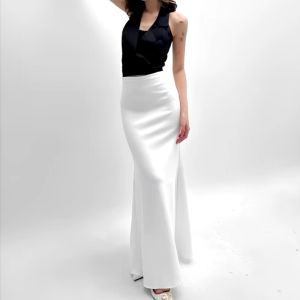 Belle Flare Skirt-Rok Flare Maxi Wanita Mermaid Panjang Korean Style