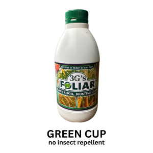 3Gs Japan Super Foliar Plant Booster Gold for Plant Vegetable & Rice | Red & Green Cap 1 Liter