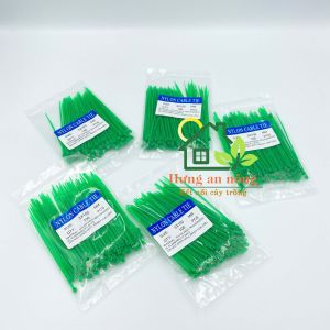 DR210TQ - Combo 5 sét dây rút nhựa đánh dấu gia cầm buộc linh kiện cố định cây trồng (sét 100 sợi size 2x100mm)