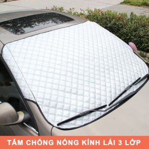 Bạt phủ xe ô tô 5 đến 7 chỗ loại dày 3 lớp che nắng mưa chống bụi bẩn