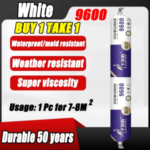 9900 Upgrade Silicone Sealant 750g Waterproof sealant Ultra-Strong Adhesion Quick-Drying Ready Stock