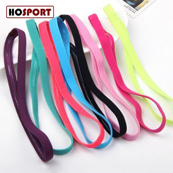 HOSPORT] 1pc Elastic Sweatband Sports Gym Running Headband Women