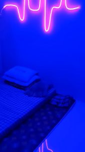 PROMO LAMPU MOTIF DETAK JANTUNG SOKET ON OF Ukuran 1m 2m 3m 4m 5m Lampu Led Neon Flexsibel 220V Sudah Dipasang Soket On Of