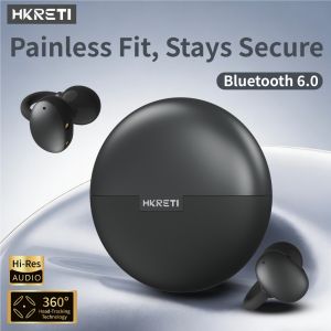 Original HKRETI HG12 Bluetooth HeadphonesClip on Wireless Earphones Bluetooth 6.0 Sport Waterproof Noise ReductionPX4 Microphone Call Noise Reduction Open   Stereo Compatible with Android and iOS