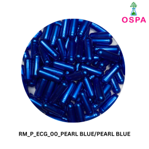 1000pcs Size 00 Pearl Blue Color -OSPA High Quality Empty Gelatin Capsule