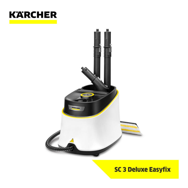 Karcher SC 3 Deluxe Easyfix Steam Mop Kills Virus Bacteria Floor Glass