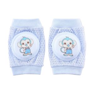 Mesh Cotton Knee Socks Baby Crawling Protector Anti-Bump Kneepads