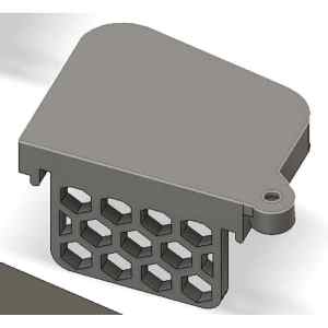 Yamaha Aerox Version 1/2/3(standard) water resistant Airscoop pulley cover rotatable and detacheable cover/design