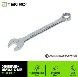 TEKIRO KUNCI RING PAS 12 MM /KUNCI RING PAS / TOOLS - ALAT PERKAKAS WR-CO0007