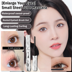 [Enlarge Your Eyes] Small Steel Tube Mascara Curling Quick Drying Waterproof Non-Smudge Dense Eyelash Mascara