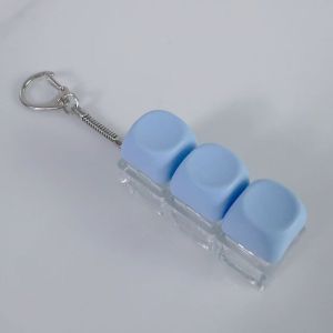 LYMEDIA Key Button Finger Keyboard Stress Relief 3/9 Keys Decompression Toy Pass The Time Pinch Toy Adult