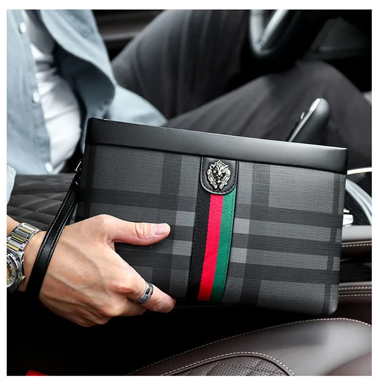 Branded men clutch best sale