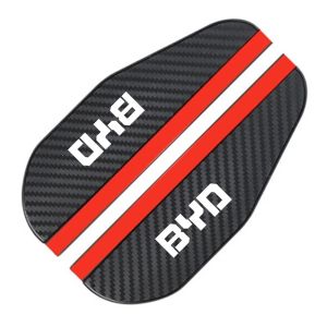 Kail 2x Carbon Fiber Look Side Mirror Rain Guard Shade Shield Weather Board For BYD/Atto/F0/G3/I3/Ea1/F3/E6/Yuan/Song/Max/Tang/Dmi P9M4Y