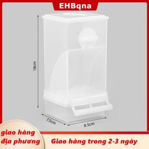 [COD] EHBqna 3PF Ship within 24 hours Trong Suốt Tự động trung chuyển tự động trung chuyển hạt giống chim treo hộp thực phẩm và máng Vẹt trung chuyển lồng phụ kiện cung cấp chim
