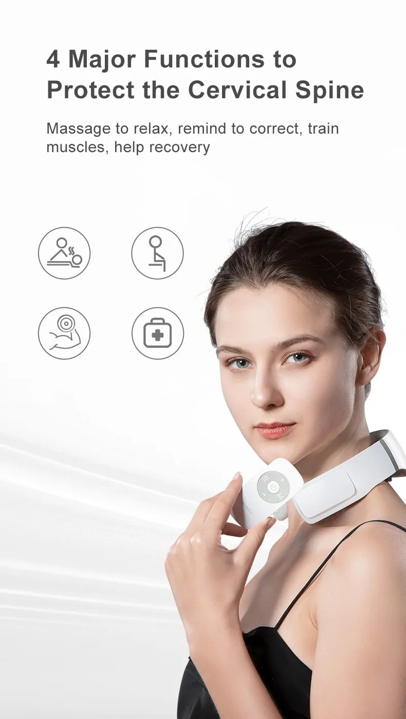 Gadgetoo Xiaomi Jeeback G3 Electric Wireless Neck Massager Tens Pulse Relieve
