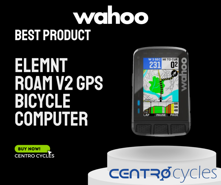 wahoo ELEMNT Roam V2 GPS Bicycle Computer Lazada