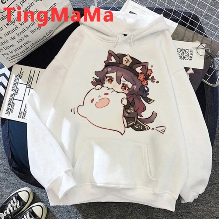 Genshin Impact Hoodies Female Oversized Grunge Female Hoddies