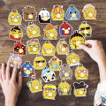 Combo 50 sticker VỊT VÀNG BỐI RỐI decal chống nước không trùng hình dán Koduck psyduck pokemon trend ôm đầu siêu dễ thương. 