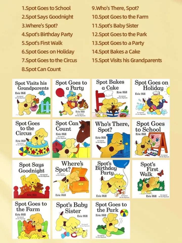 Ready Stock】Spot Classic Collection 15-Book Set by Eric Hill