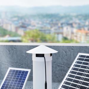 Waterproof 12V Solar Exhaust Fan with 33cm Cable for Greenhouse Chicken Coops and Shed Applications