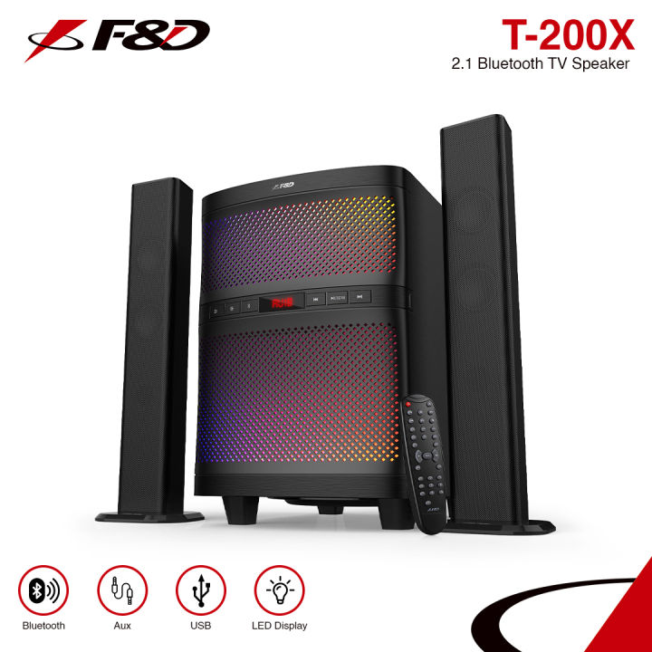 F&d t200x cheap tv speaker