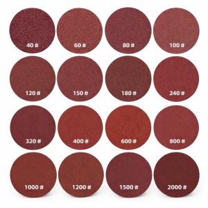 Velcro Sanding Disc 4 inch 5 inch Round Sandpaper Sanding Disk Grit #60 80 100 120 180 240 320 400 Flash Hardware