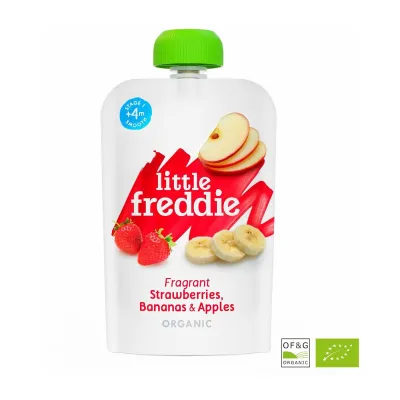 Little Freddie Fragrant Strawberries Bananas And Apples
