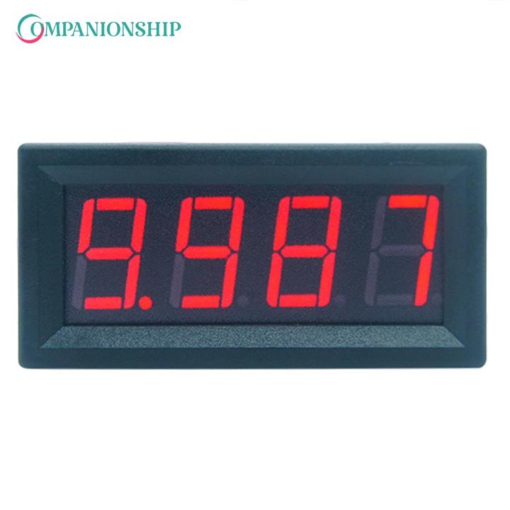 Mini Digital LED Display 4 Bits 0-100V Voltmeter Panel Volt Voltage ...