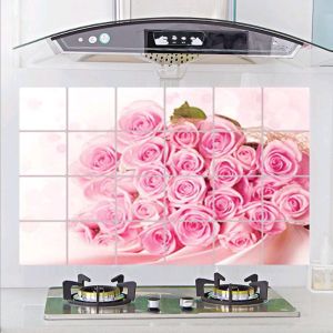 Sticker Dinding Dapur Kristal /sticker dapur anti minyak