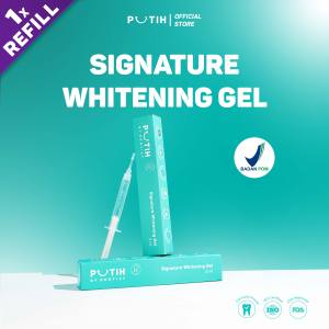 PUTIH BY DENTIST Signature Whitening Gel Refill Kit Pemutih Gigi Formulasi Dokter Gigi