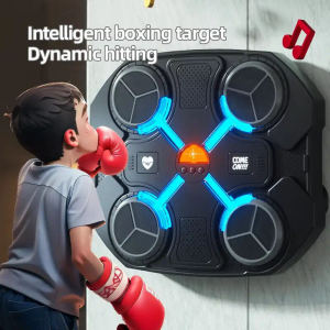 SG Childrens Boxing Machine Smart Music Bluetooth Trainer Wall Boxing Target Indoor Sports Fitness Decompression Gift