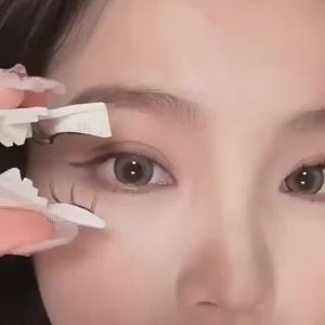 With Clips 3D Magnetic False Eyelashes 1pair Glue-free Safe Reusable Handmade Natural Magnetic False Eyelashes Extension Makeup Tools