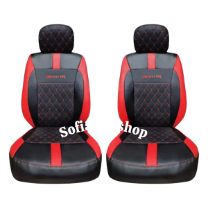 ชุดหุ้มเบาะรถยนต์ TOYOTA MIGHTY-X [ลาย 5.1] หนังพรีเมียม ดีไซน์หรูหรา สปอร์ตทันสมัย ปกป้องเบาะเดิมรอบด้าน (Sofia Carshop)
