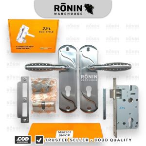 MULLER Handle Pintu Tanggung M ECO 201 Gagang Pegangan Kunci Pintu Rumah Door Set Stainless