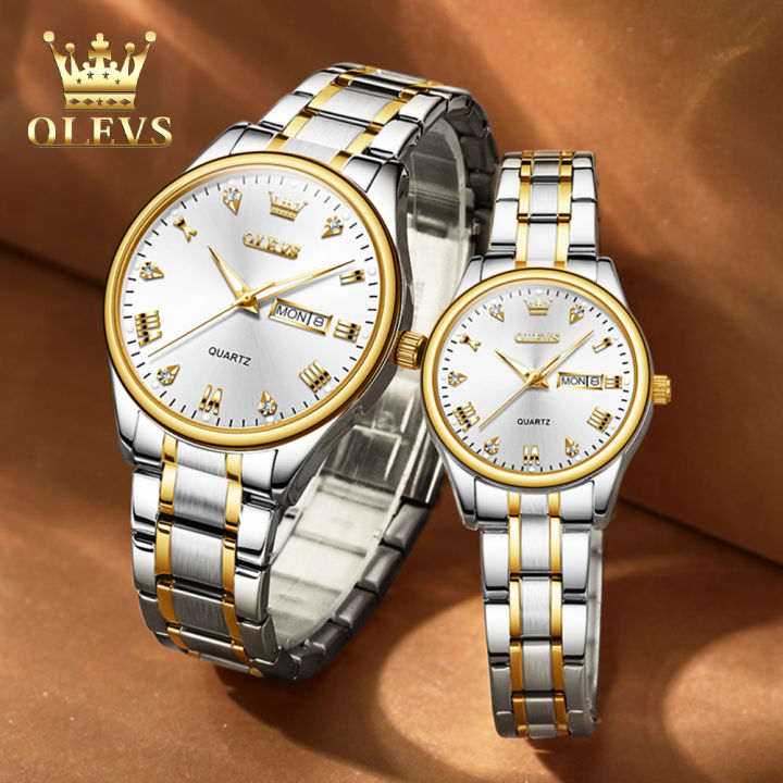 OLEVS%20jam%20tangan%20couple%20pasangan%20Mewah%20(%20Jam%20Tangan%20Pria%20+%20jam%20tangan%20wanita%EF%BC%89Original%20Anti%20Air%20Tampilan%20Kalender%20Ganda%20Hadiah%20Kekasih%20-%20Image%205