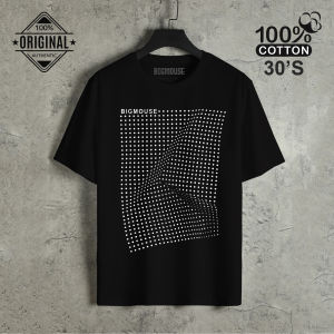 T Shirt Baju Kaos Pria Dewasa Distro Terbaru 2024 Lengan Pendek Motif Keren Katun Tebal