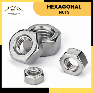 IGD || Stainless Steel Hexagonal Nut Hex Nut (M3M4.M5M6M8M10M12M14M16M18M20)