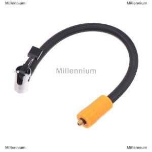 [COD] Millennium 1 Piece Fine Thread Inflation Hose Adapter 30CM Car Tire Air Inflator Hose M6 Locking Air Chuck With Standard Tire Valve Quick Inflation Part