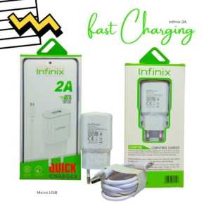 CHARGER INFINIX HOT 10 9 / PLAY FAST CHARGING 18 Watt USB MICRO 2A 9V