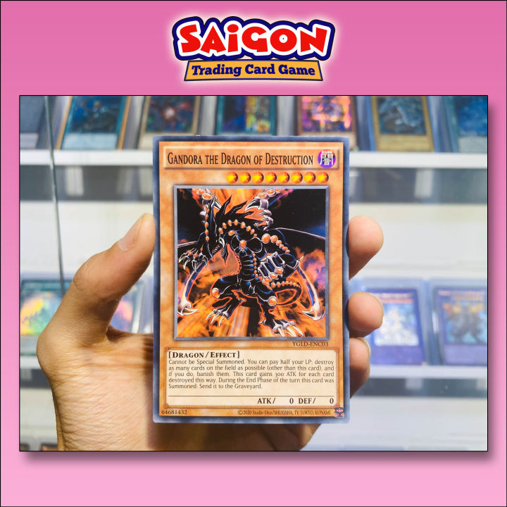 Thẻ bài YugiOh Mã YGLD-ENC03 - Gandora the Dragon of Destruction - Common - Unlimited Edition