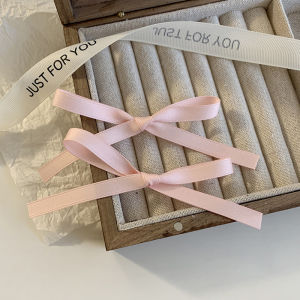 MillionGrid 2 cái kẹp tóc nơ dễ thương ngọt ngào Kẹp tóc nơ ba lê ngọt ngào kẹp tóc kẹp tóc dễ phối phong cách Hàn Quốc Phụ kiện tóc đội đầu nữ