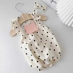 Pets Polka Dot Suspender Dress Anti-Shedding Pet Clothes Teddy Bichon Small Puppies Dogs Cats Clothes