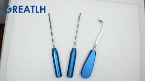 GREATLH Orthopedic Femoral Guide Version PCL Protector Orthopedic Instrument Stainless Steel pet