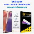 Dán màn hình Samsung Note 20 / Note 20 Ultra chính hãng Moxiao Xing PPF cao cấp full màn hình dẻo trong suốt - Dán dẻo Samsung Galaxy Note 20. 