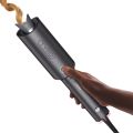 TYMO Automatic Rotating Curling Iron - TYMO CURLPRO Beach Waves 1 Inch Curling Wand, Portable Hair Curler, 500 Million Ionic, Dual Voltage & Lightweight for Travel, Ceramic Coating, Metallic Gray. 