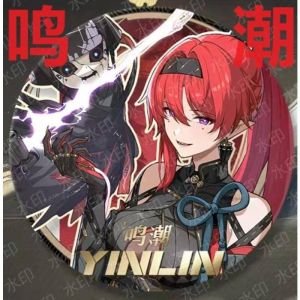 2024 Game Wuthering Waves Yangyang Baizhi Jiyan Danjin sanhua taoqi Jianxin Verina Yinlin jinxi Encore ChangLi KaKaLuo Pin Breastpin Badge Jewelry Handbag Schoolbag Hat Accessories