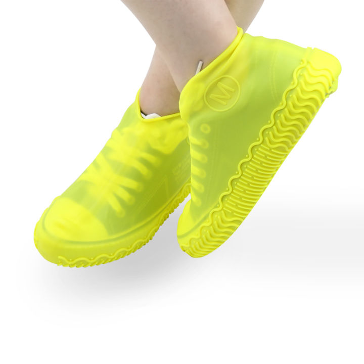 Unisex Anti-slip Silicone Rain Shoe Covers Shoes Protector