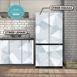 STIKER KULKAS BIG 4 PINTU SIDE BY SIDE Dan Lemari (BISA CUSTOM) - katalog 3